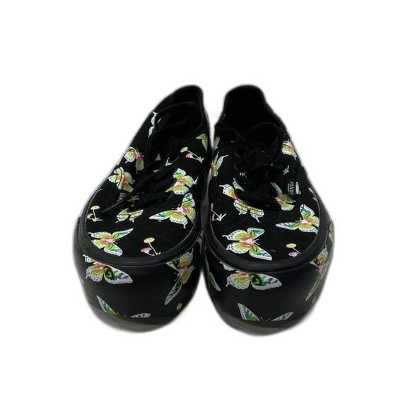 Vans Black Canvas Stacked Morph “Butterfly” Glow In The Dark Platform Sneakers - Picture 1 of 6